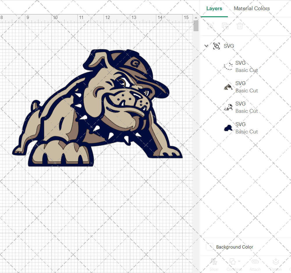 Georgetown Hoyas Mascot 1995, Svg, Dxf, Eps, Png - SvgShopArt