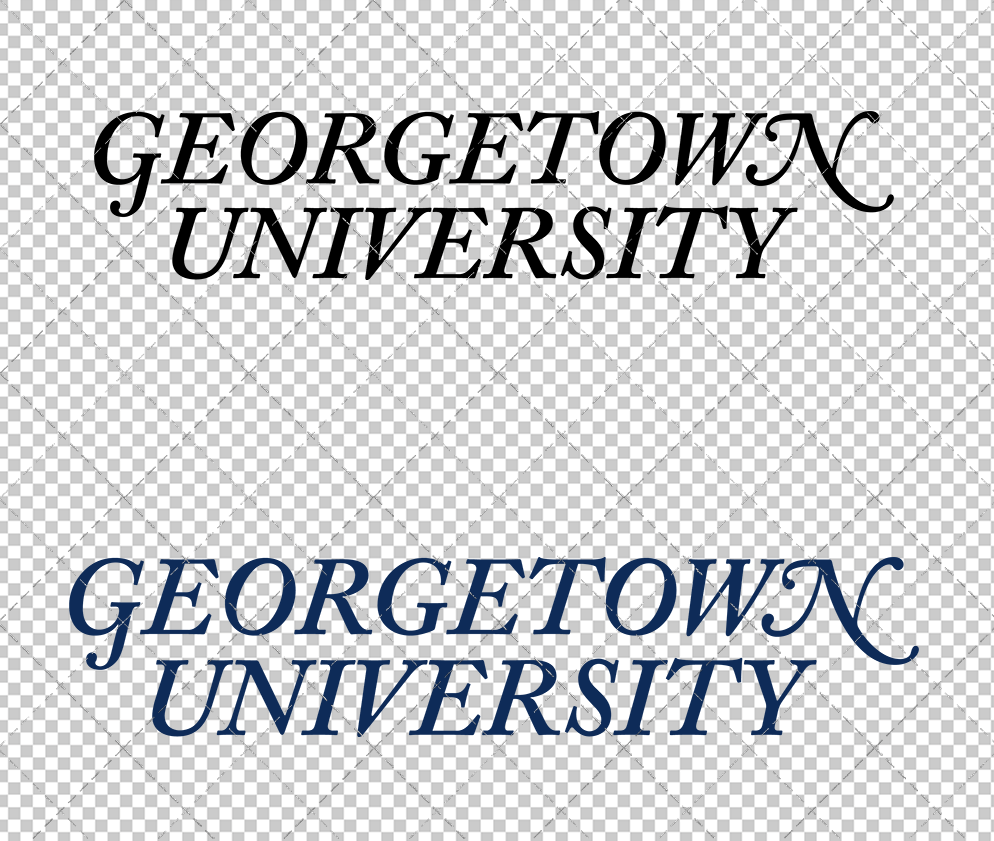 Georgetown Hoyas Misc2004, Svg, Dxf, Eps, Png - SvgShopArt
