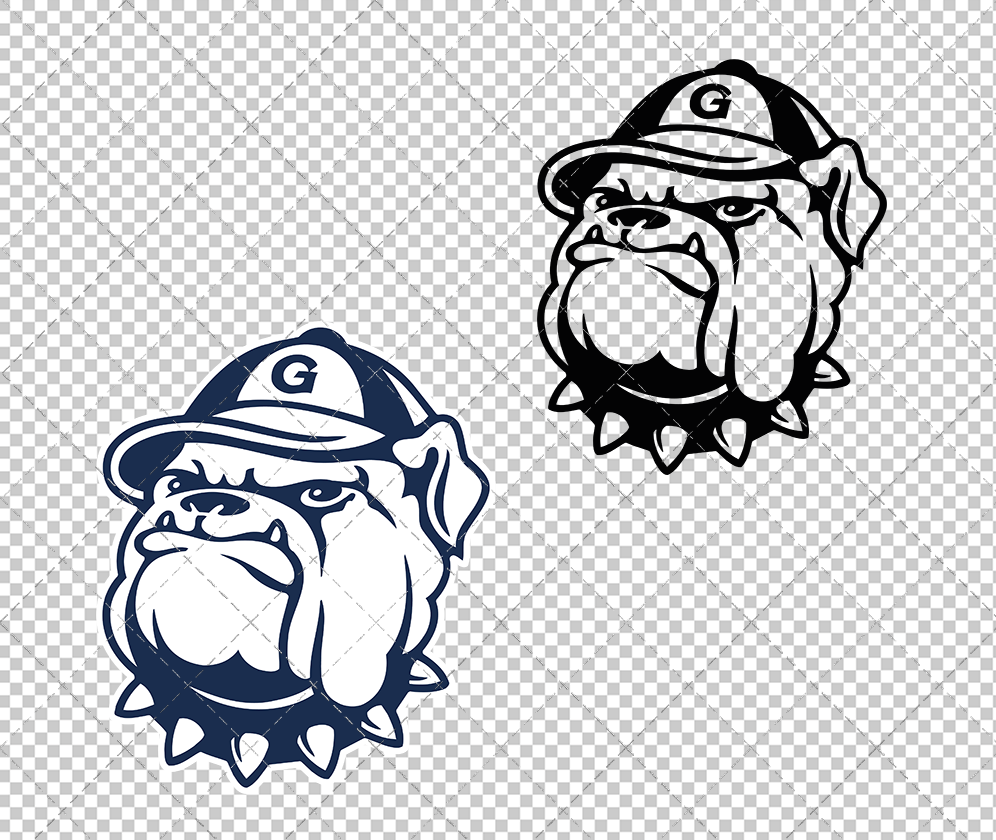 Georgetown Hoyas Secondary 2004 002, Svg, Dxf, Eps, Png - SvgShopArt