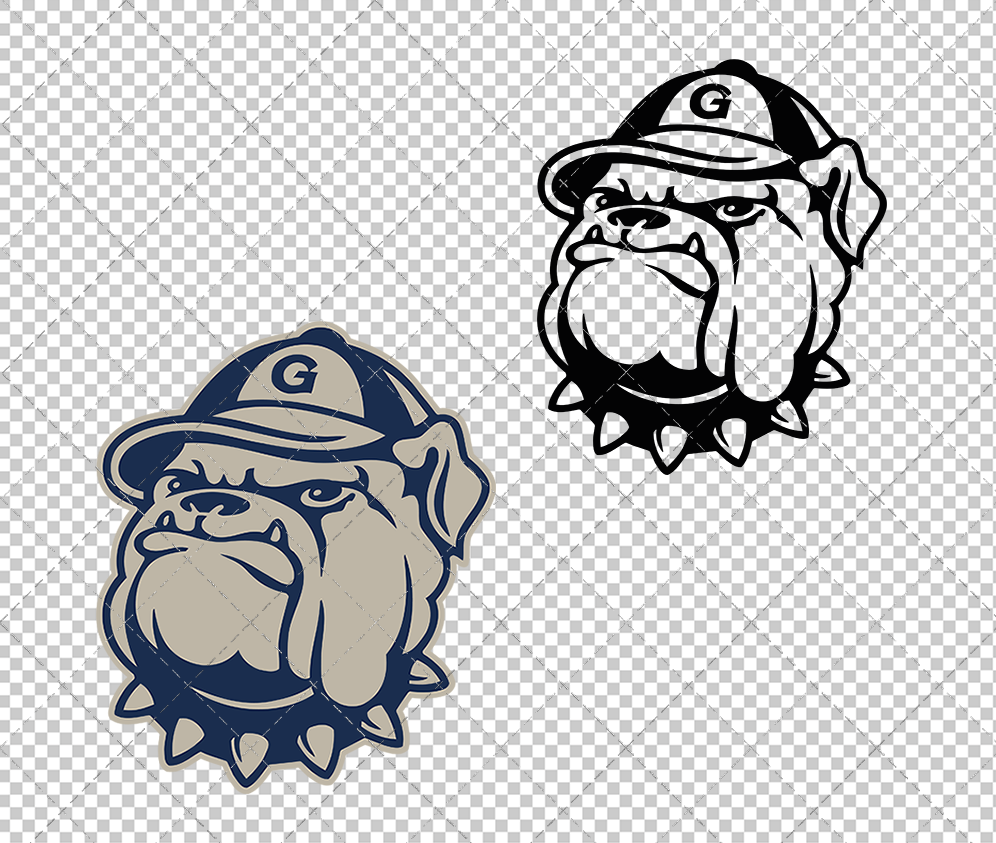 Georgetown Hoyas Secondary 2004, Svg, Dxf, Eps, Png - SvgShopArt