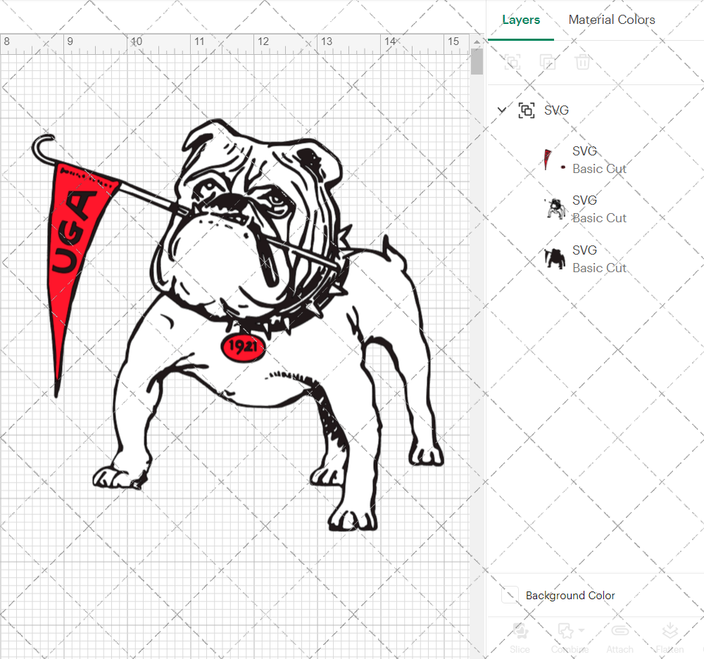 Georgia Bulldogs 1945, Svg, Dxf, Eps, Png - SvgShopArt