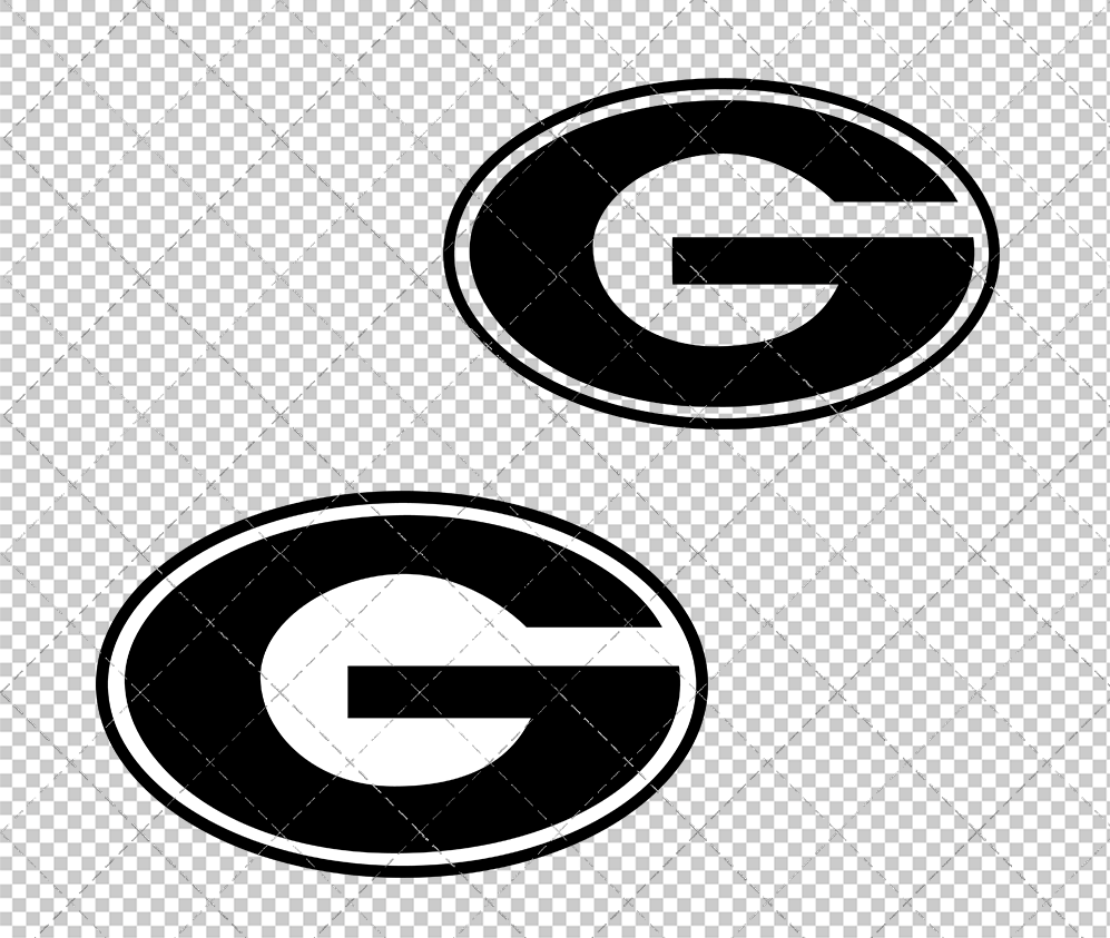 Georgia Bulldogs 1964 002, Svg, Dxf, Eps, Png - SvgShopArt