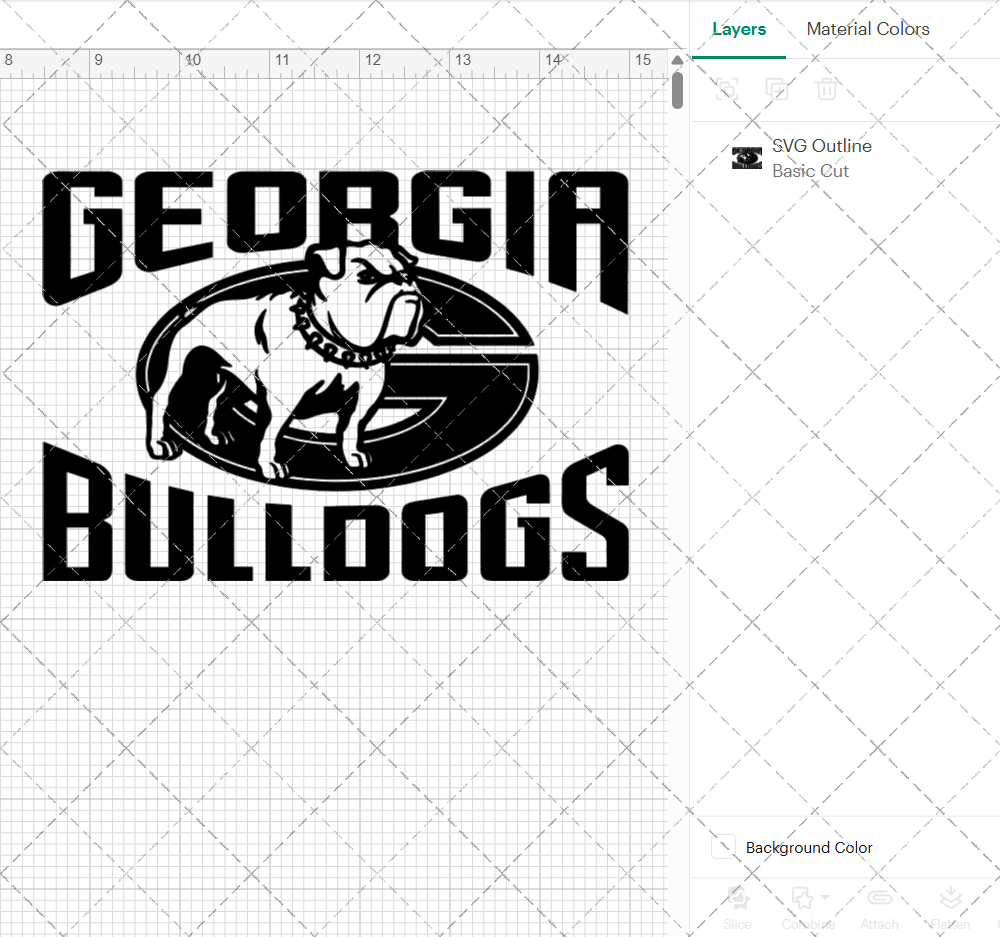 Georgia Bulldogs Alternate 1996, Svg, Dxf, Eps, Png - SvgShopArt