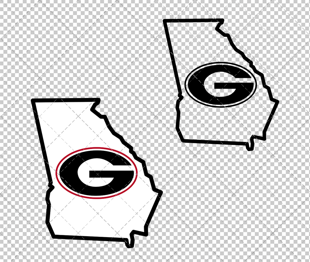 Georgia Bulldogs Alternative 2016, Svg, Dxf, Eps, Png - SvgShopArt