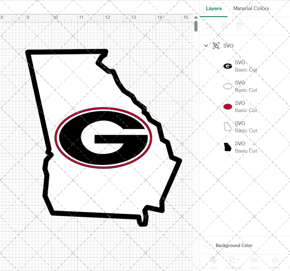 Georgia Bulldogs Alternative 2016, Svg, Dxf, Eps, Png - SvgShopArt
