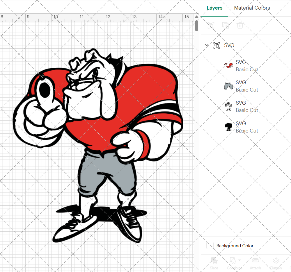Georgia Bulldogs Mascot 1988, Svg, Dxf, Eps, Png - SvgShopArt