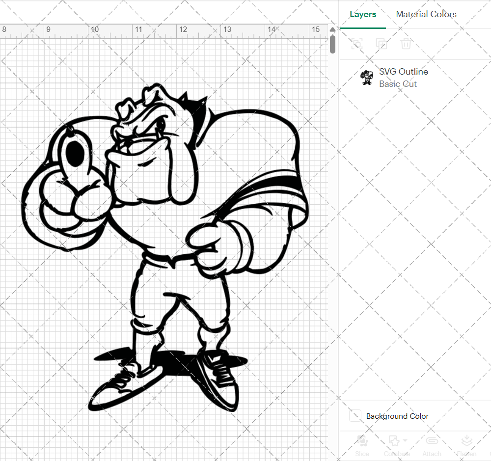 Georgia Bulldogs Mascot 1988, Svg, Dxf, Eps, Png - SvgShopArt
