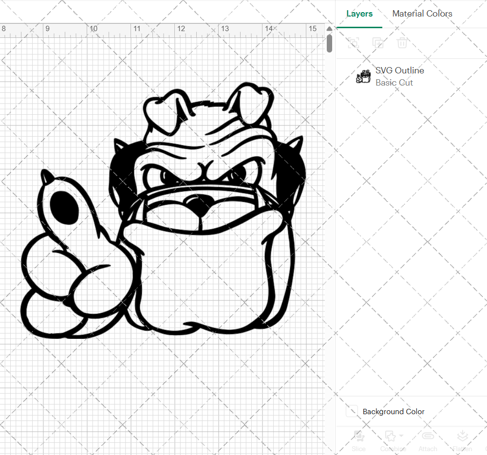 Georgia Bulldogs Mascot 1993 002, Svg, Dxf, Eps, Png - SvgShopArt
