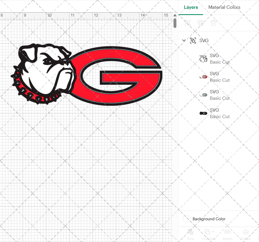 Georgia Bulldogs Secondary 1996 003, Svg, Dxf, Eps, Png - SvgShopArt