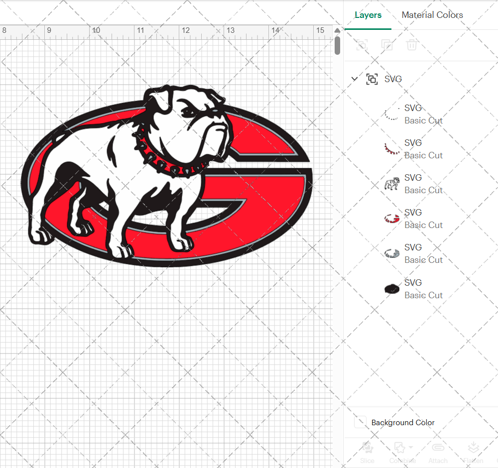 Georgia Bulldogs Secondary 1996 004, Svg, Dxf, Eps, Png - SvgShopArt