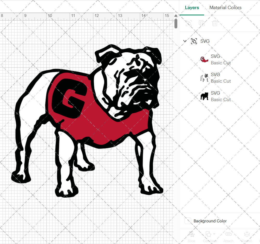 Georgia Bulldogs Secondary 2015 003, Svg, Dxf, Eps, Png - SvgShopArt