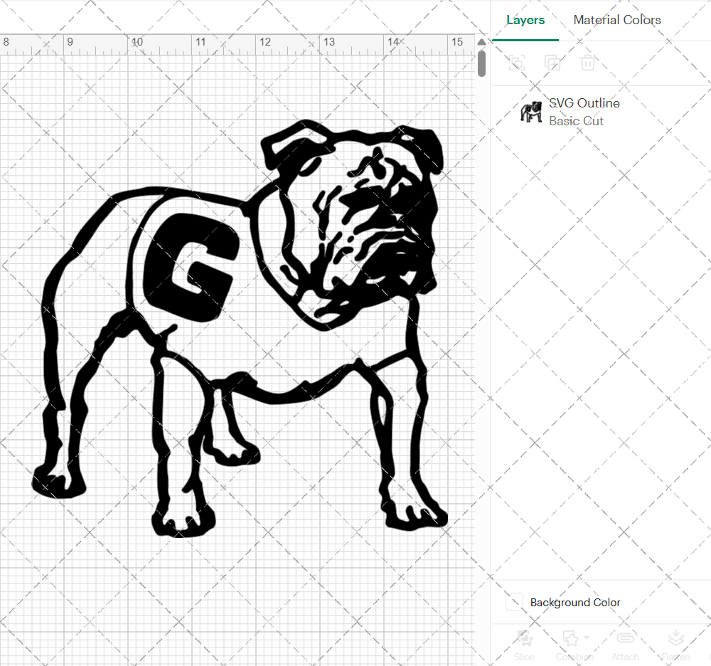 Georgia Bulldogs Secondary 2015 003, Svg, Dxf, Eps, Png - SvgShopArt
