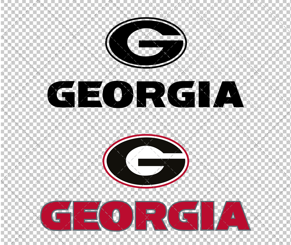 Georgia Bulldogs Wordmark 2015 006, Svg, Dxf, Eps, Png - SvgShopArt