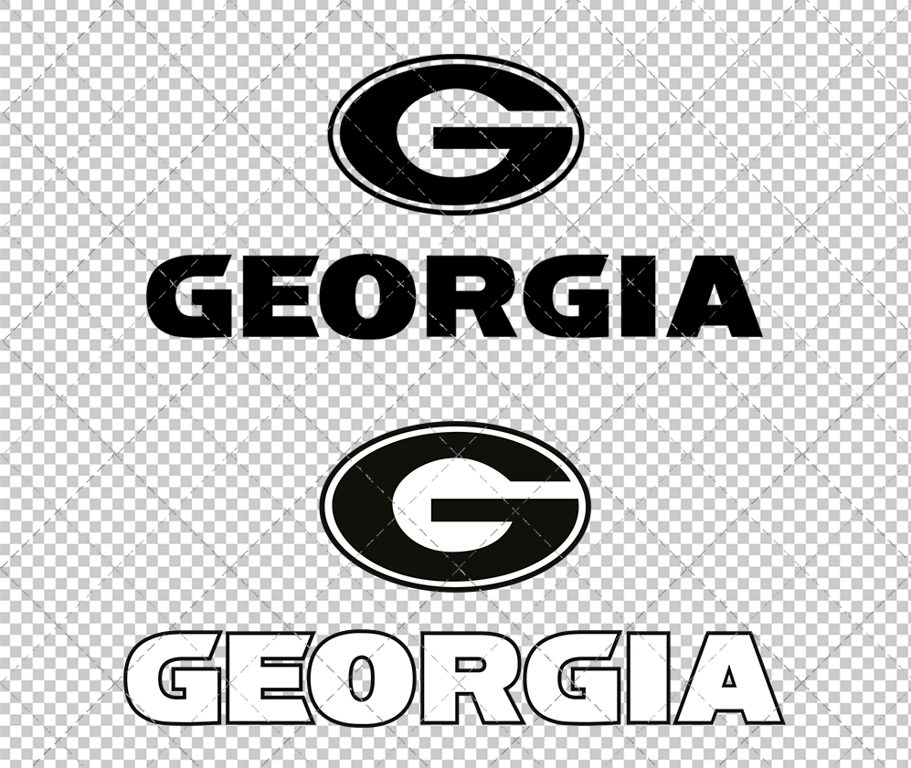 Georgia Bulldogs Wordmark 2015 007, Svg, Dxf, Eps, Png - SvgShopArt