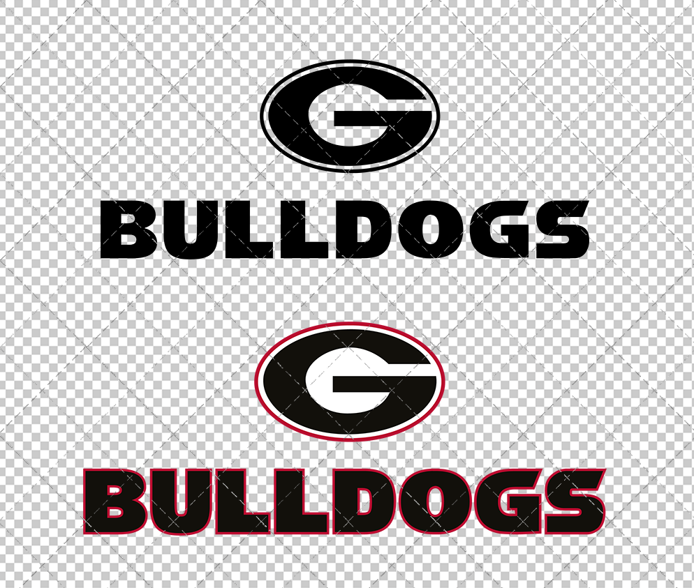 Georgia Bulldogs Wordmark 2015 008, Svg, Dxf, Eps, Png - SvgShopArt