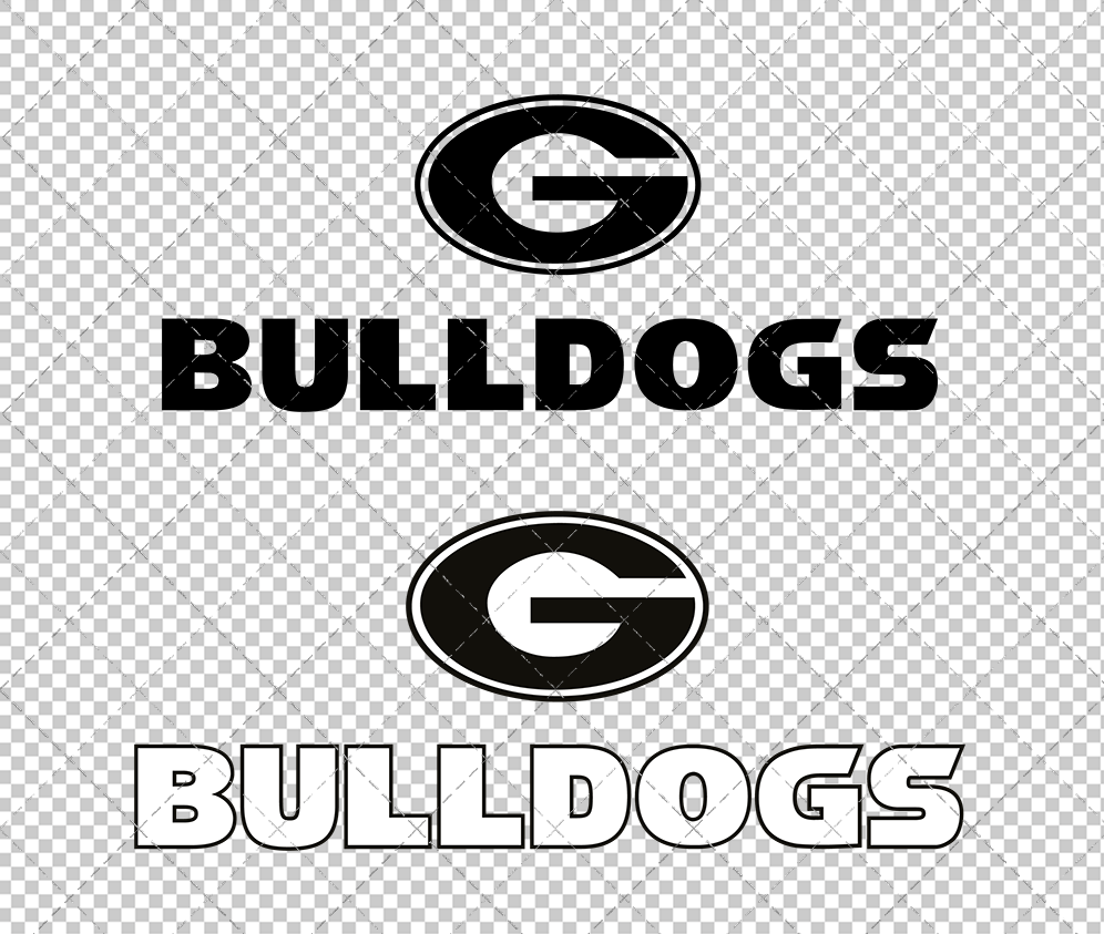 Georgia Bulldogs Wordmark 2015 010, Svg, Dxf, Eps, Png - SvgShopArt