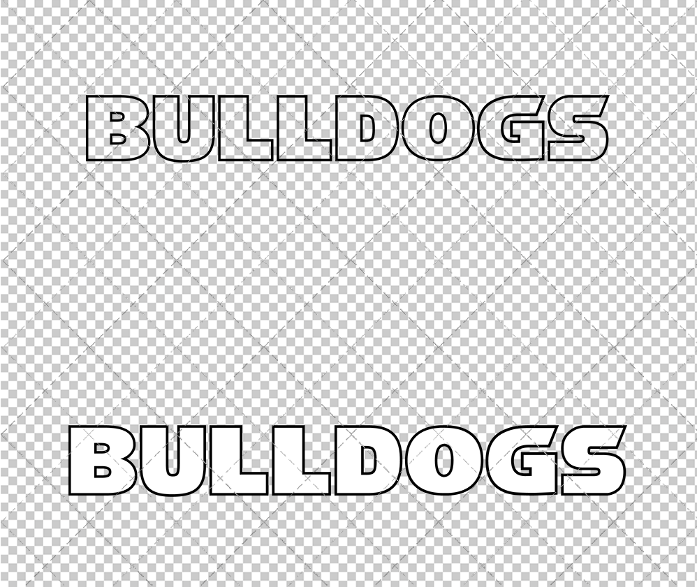 Georgia Bulldogs Wordmark 2015 019, Svg, Dxf, Eps, Png - SvgShopArt