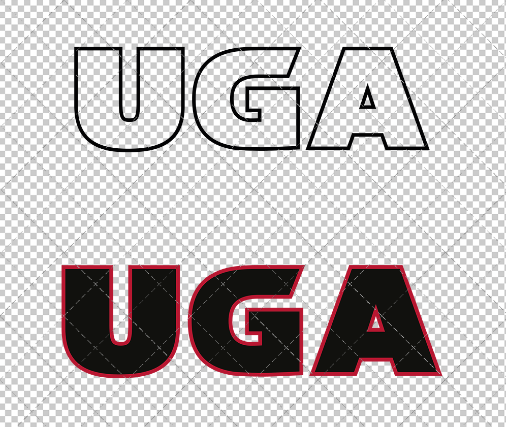 Georgia Bulldogs Wordmark 2016, Svg, Dxf, Eps, Png - SvgShopArt