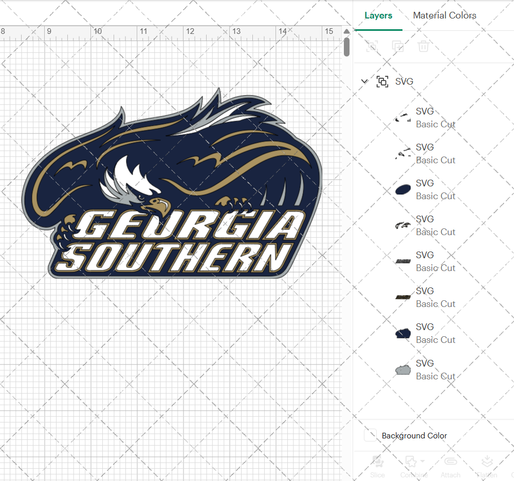 Georgia Southern Eagles 1999, Svg, Dxf, Eps, Png - SvgShopArt