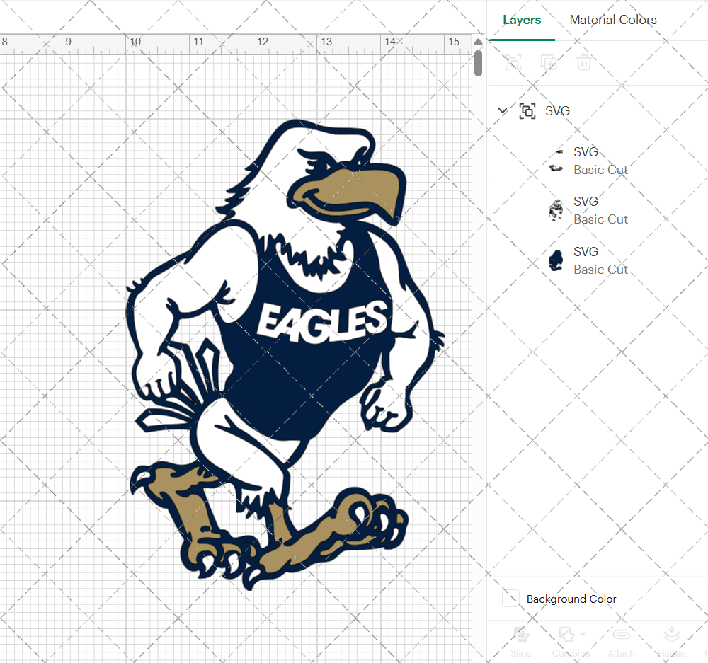 Georgia Southern Eagles Mascot 2016, Svg, Dxf, Eps, Png - SvgShopArt