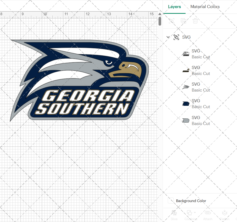 Georgia Southern Eagles Secondary 1999 002, Svg, Dxf, Eps, Png - SvgShopArt