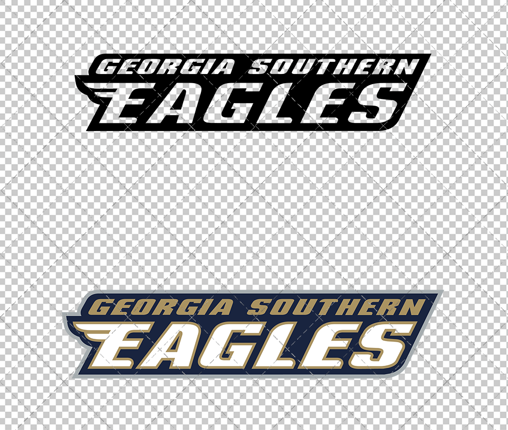 Georgia Southern Eagles Wordmark 1999 002, Svg, Dxf, Eps, Png - SvgShopArt