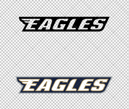Georgia Southern Eagles Wordmark 1999 003, Svg, Dxf, Eps, Png - SvgShopArt