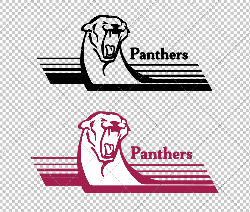Georgia State Panthers 1987, Svg, Dxf, Eps, Png - SvgShopArt