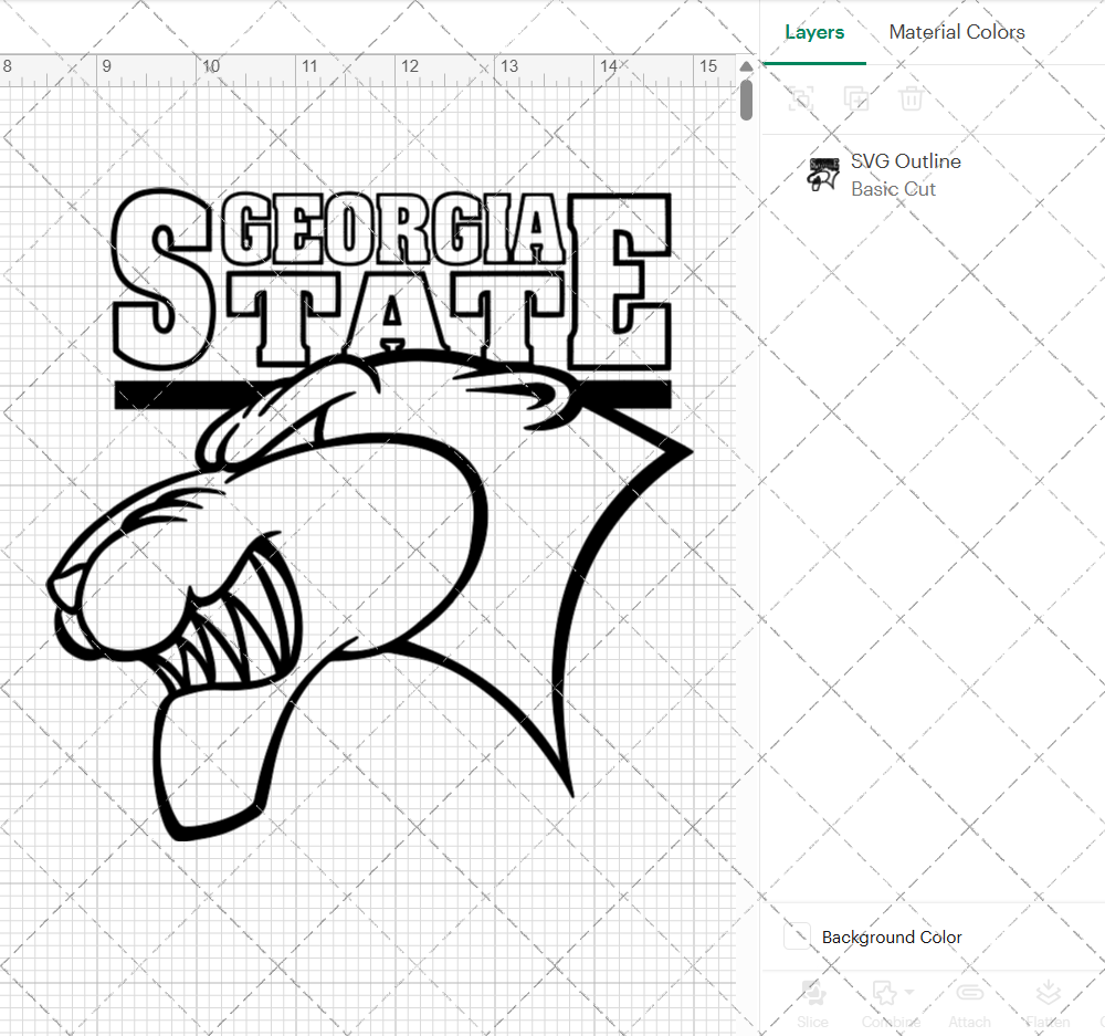 Georgia State Panthers 2002, Svg, Dxf, Eps, Png - SvgShopArt
