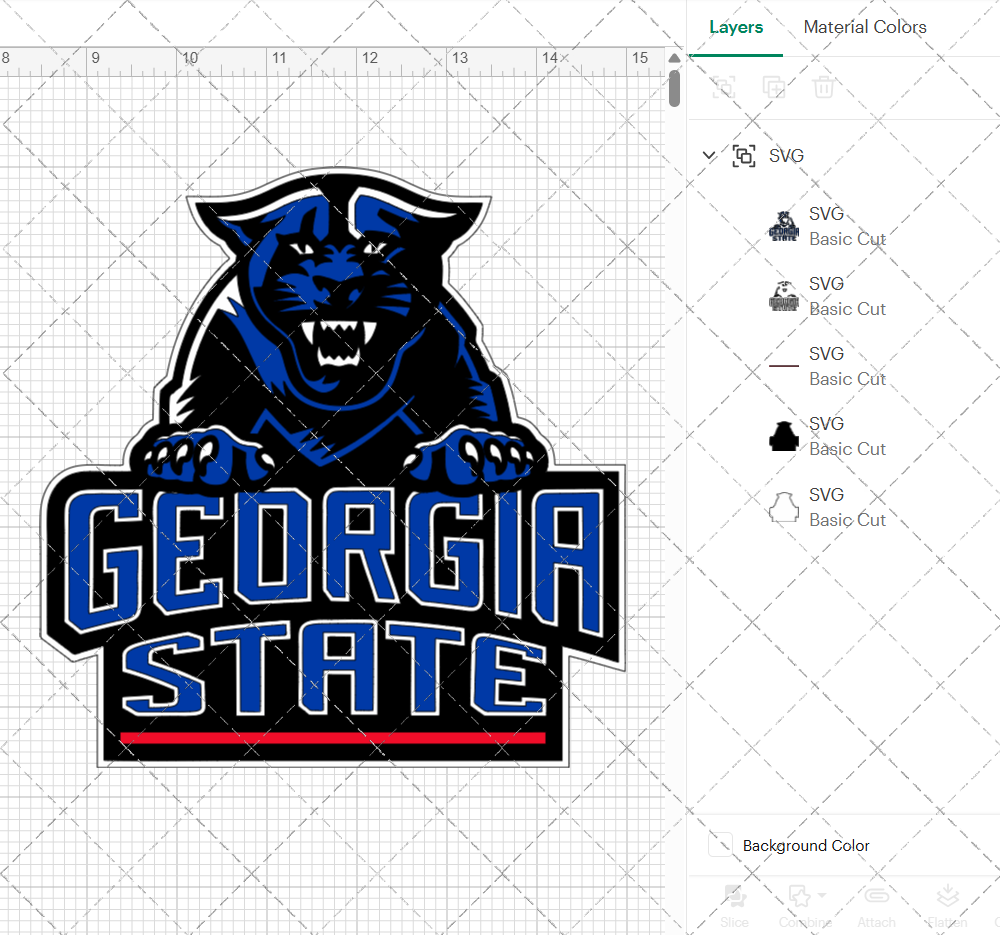 Georgia State Panthers 2009, Svg, Dxf, Eps, Png - SvgShopArt