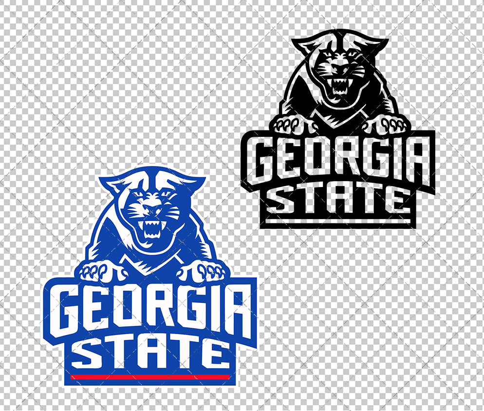 Georgia State Panthers 2012, Svg, Dxf, Eps, Png - SvgShopArt