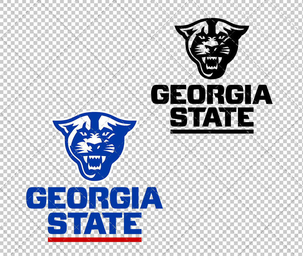 Georgia State Panthers 2015, Svg, Dxf, Eps, Png - SvgShopArt