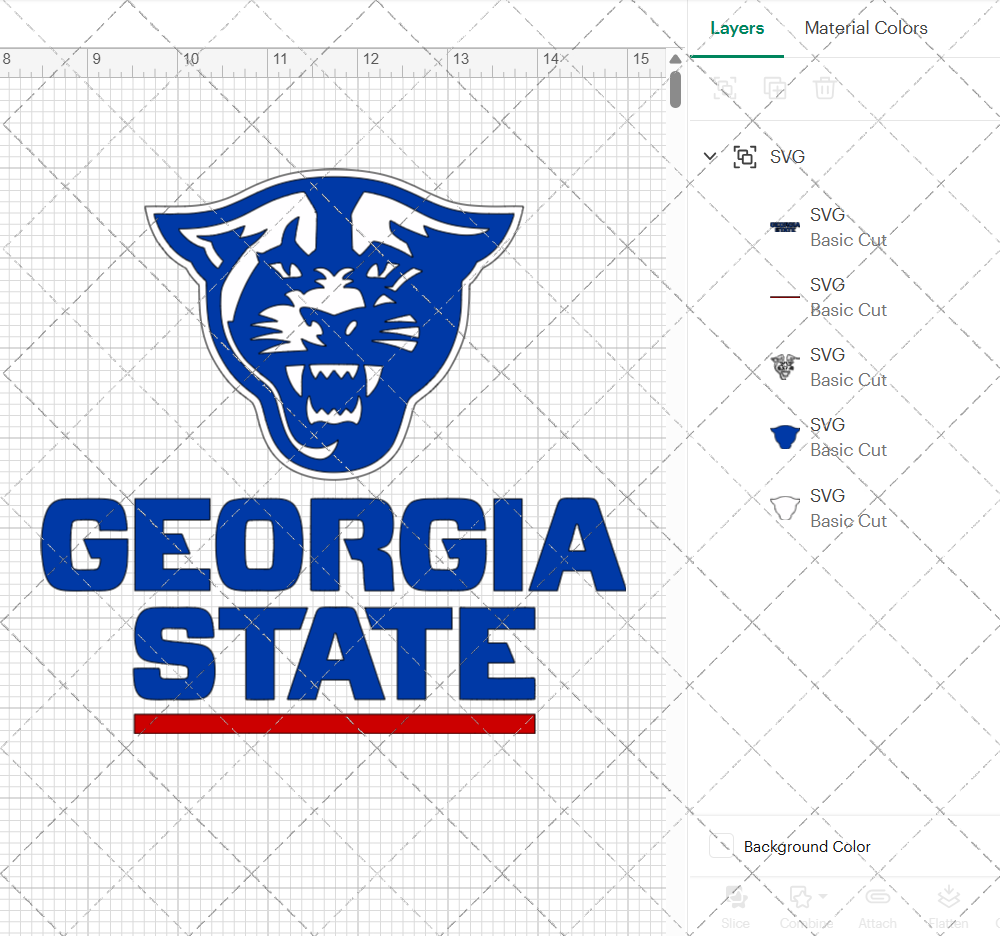 Georgia State Panthers 2015, Svg, Dxf, Eps, Png - SvgShopArt