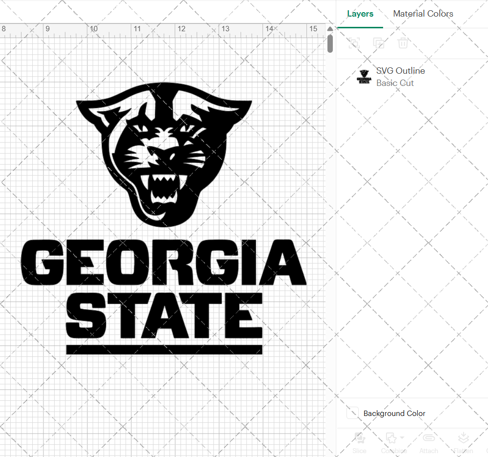 Georgia State Panthers 2015, Svg, Dxf, Eps, Png - SvgShopArt