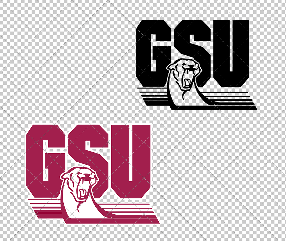 Georgia State Panthers Alternate 1987 002, Svg, Dxf, Eps, Png - SvgShopArt