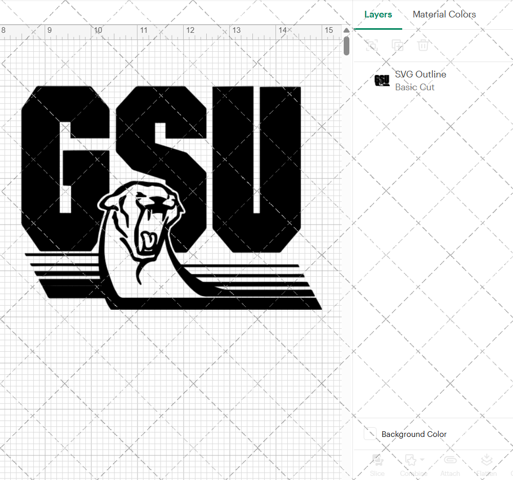 Georgia State Panthers Alternate 1987, Svg, Dxf, Eps, Png - SvgShopArt