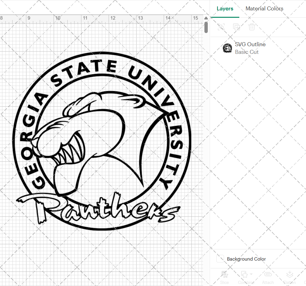 Georgia State Panthers Secondary 2002 005, Svg, Dxf, Eps, Png - SvgShopArt