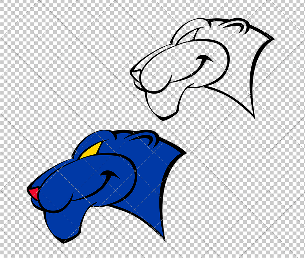 Georgia State Panthers Secondary 2002, Svg, Dxf, Eps, Png - SvgShopArt