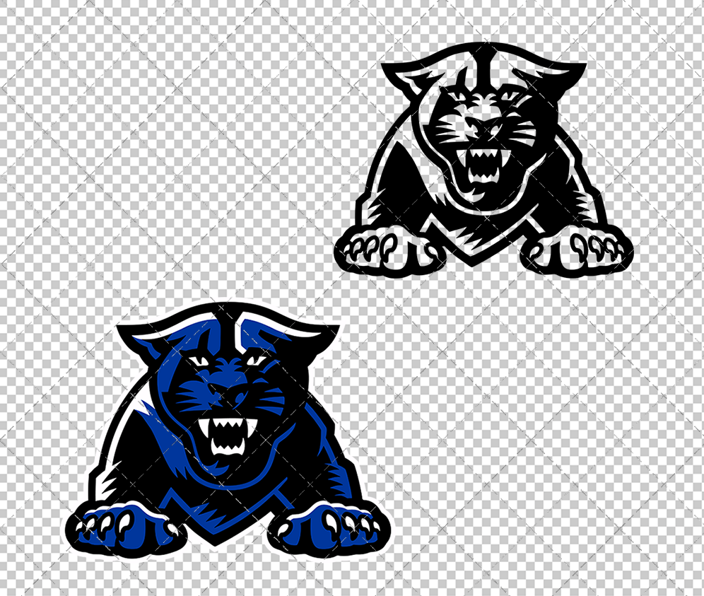 Georgia State Panthers Secondary 2009 002, Svg, Dxf, Eps, Png - SvgShopArt