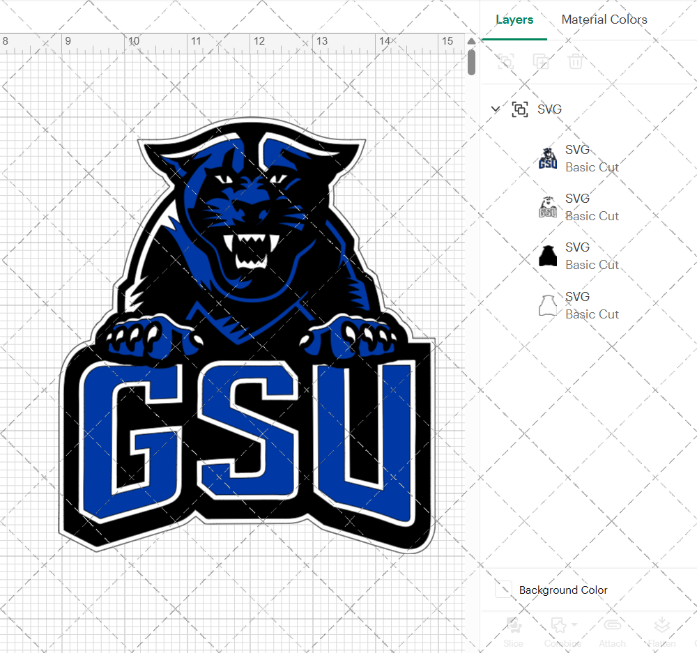 Georgia State Panthers Secondary 2009, Svg, Dxf, Eps, Png - SvgShopArt