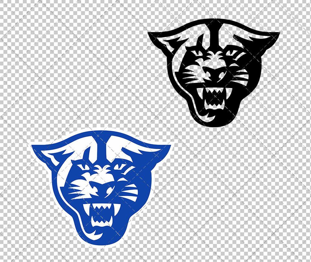 Georgia State Panthers Secondary 2012 002, Svg, Dxf, Eps, Png - SvgShopArt