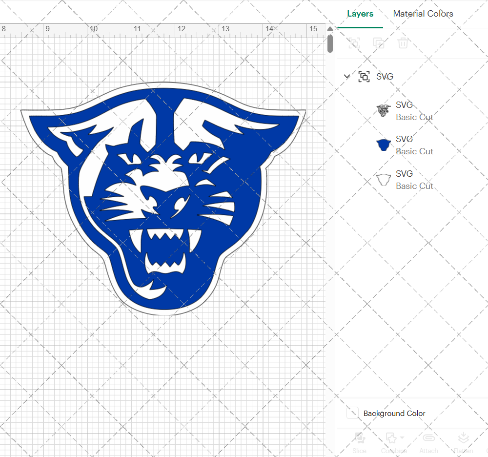 Georgia State Panthers Secondary 2012 002, Svg, Dxf, Eps, Png - SvgShopArt