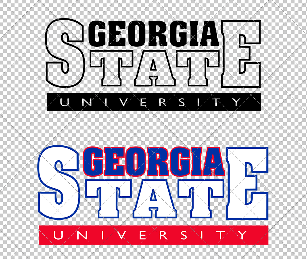 Georgia State Panthers Wordmark 2002, Svg, Dxf, Eps, Png - SvgShopArt