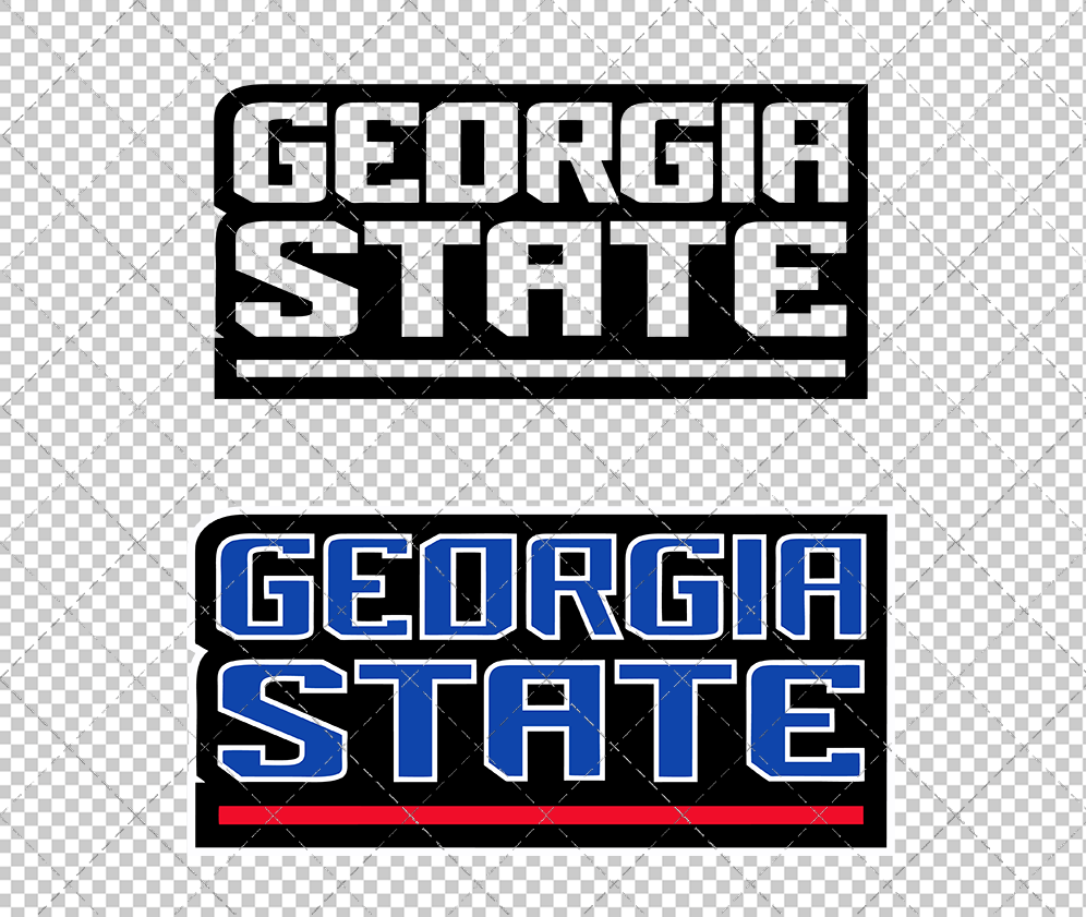 Georgia State Panthers Wordmark 2009 002, Svg, Dxf, Eps, Png - SvgShopArt