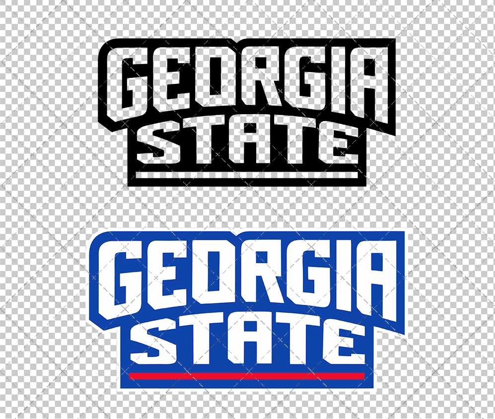 Georgia State Panthers Wordmark 2012, Svg, Dxf, Eps, Png - SvgShopArt