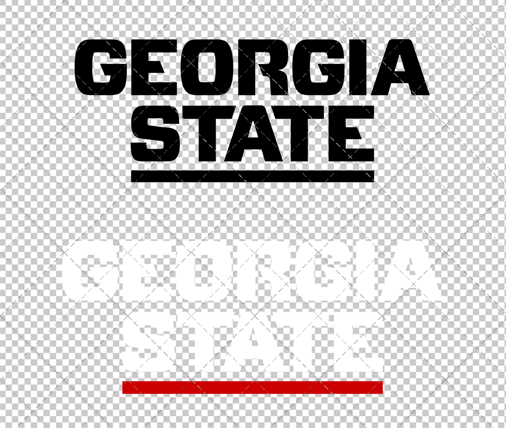 Georgia State Panthers Wordmark 2015 002, Svg, Dxf, Eps, Png - SvgShopArt