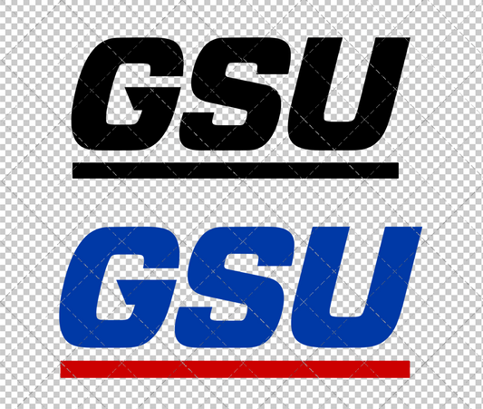 Georgia State Panthers Wordmark 2015 003, Svg, Dxf, Eps, Png - SvgShopArt