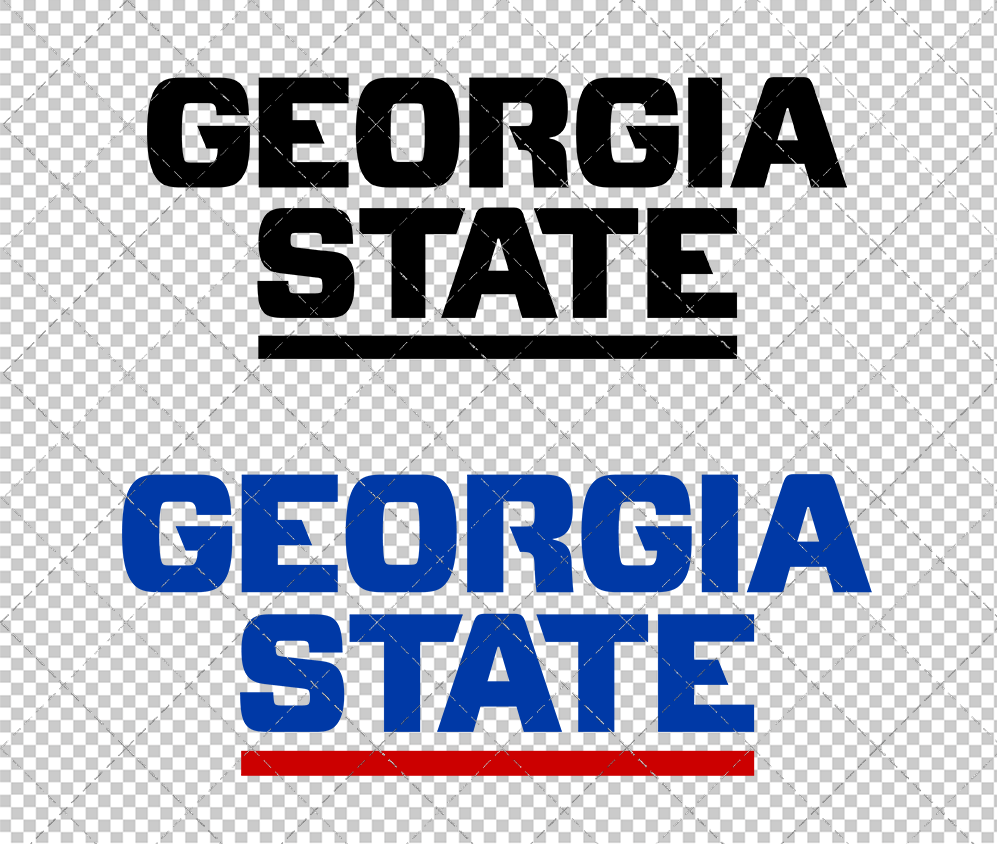 Georgia State Panthers Wordmark 2015, Svg, Dxf, Eps, Png - SvgShopArt