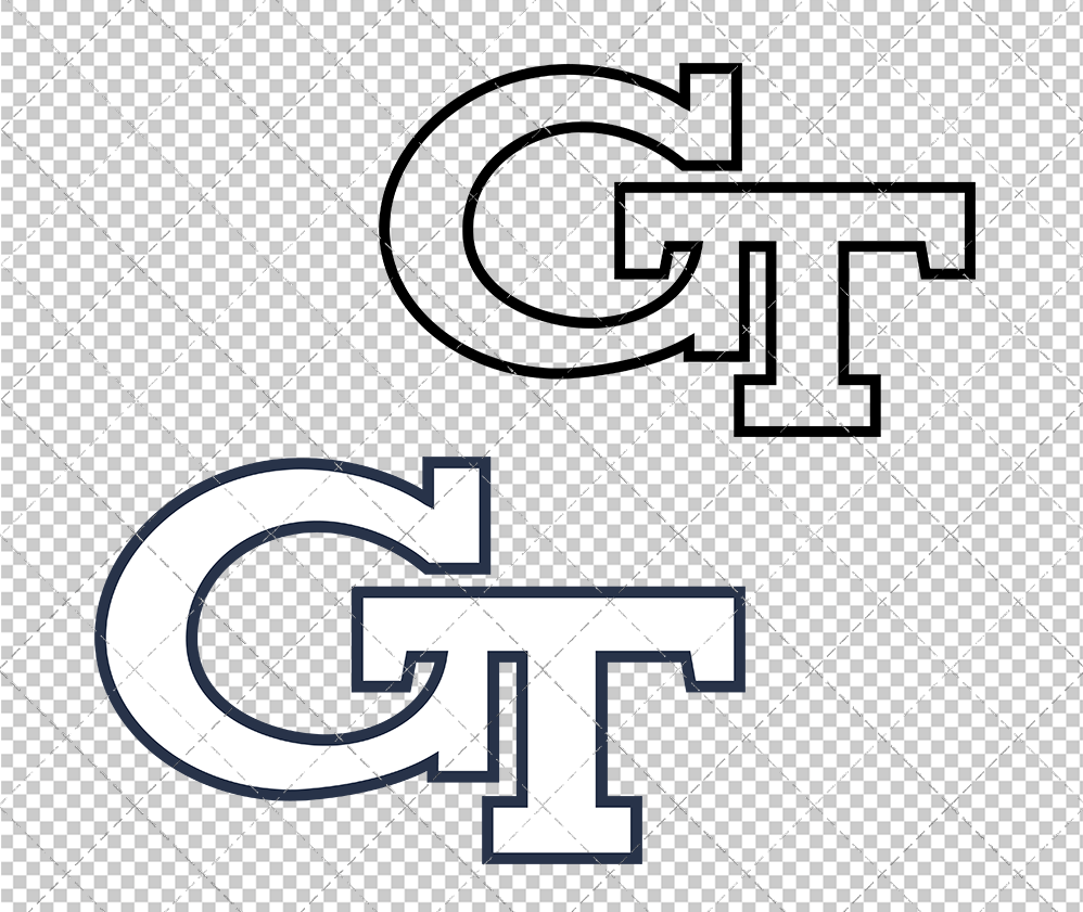 Georgia Tech Yellow Jackets 2026 003, Svg, Dxf, Eps, Png - SvgShopArt