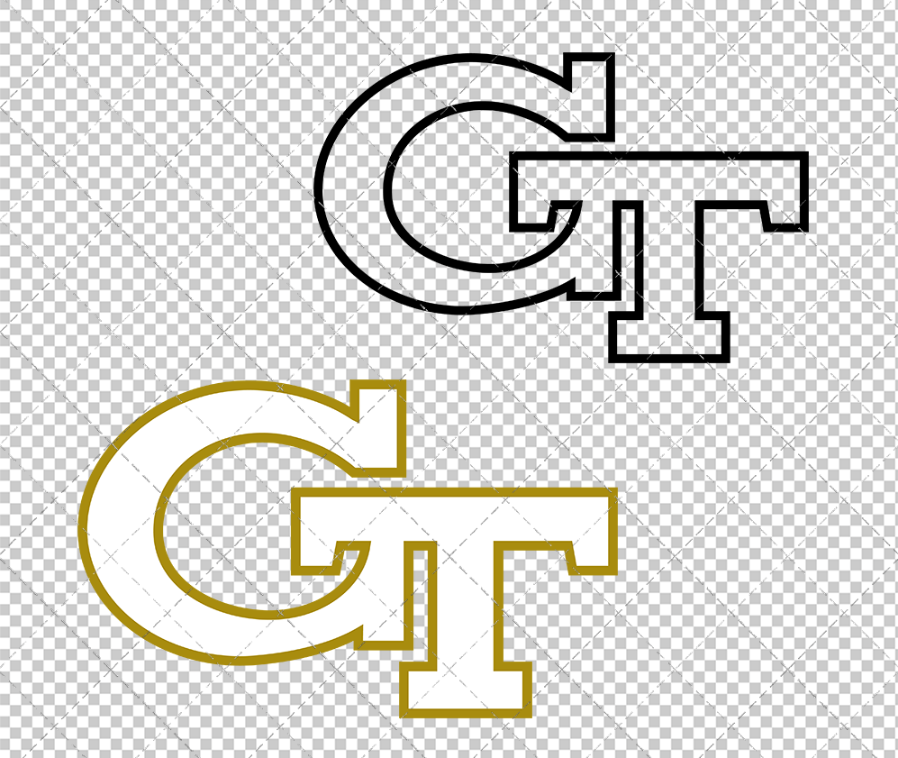 Georgia Tech Yellow Jackets 2026 004, Svg, Dxf, Eps, Png - SvgShopArt